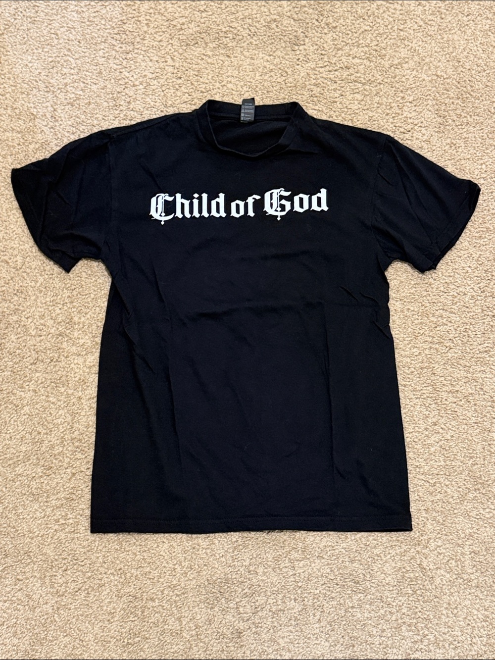 Child of God Black Graphic Tee